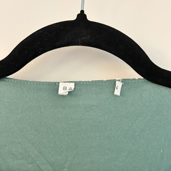 Baltic Born Leslie Velvet Maxi Dress w/ Pockets in Sage & Silver Size S NWOT - Picture 6 of 9